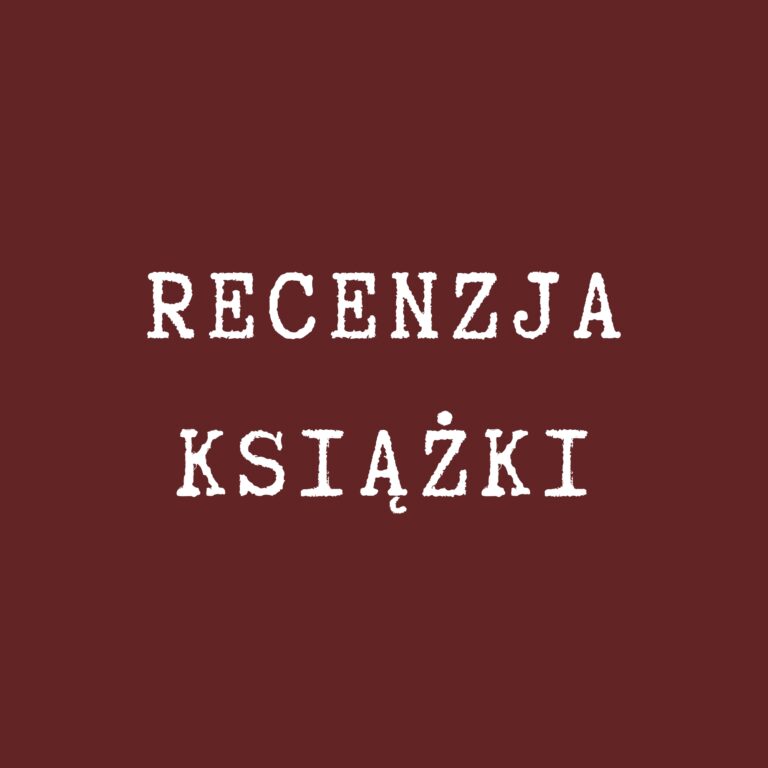 Tekst na bordowym tle informujący o ofercie usługi recenzji przedwydawniczej książki